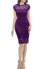 Carregar imagem no visualizador da galeria, Blush Lace Bodycon Party Dress