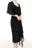 Macio Chiffon Scarve Shawls Wraps para Vestidos Acessórios femininos