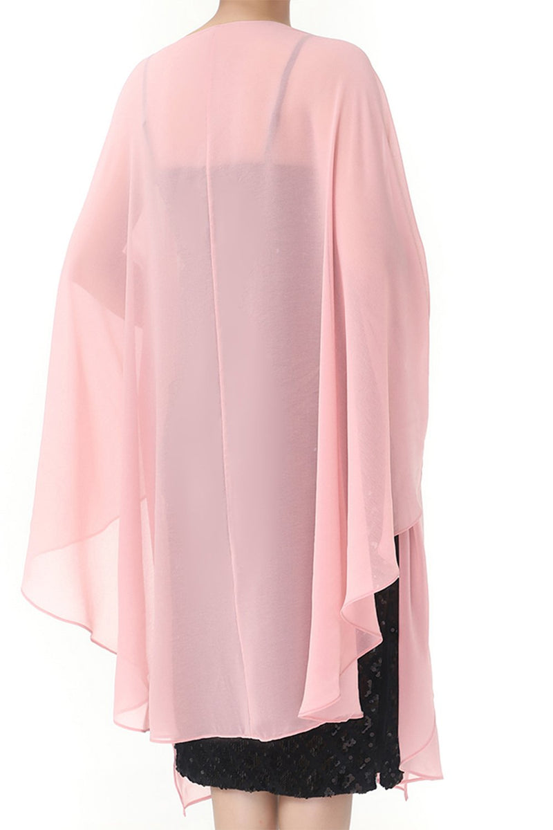 Carregar imagem no visualizador da galeria, Chiffon Shawls Scarves Wraps para vestido de festa
