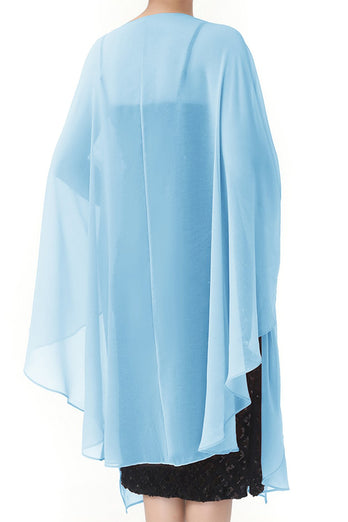 Chiffon Shawls Scarves Wraps para vestido de festa