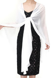 Chiffon Shawls Scarves Wraps para vestido de festa