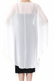 Chiffon Shawls Scarves Wraps para vestido de festa