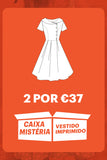 ZAPAKA CAIXA MISTÉRIO 2Pc Vestidos Imprimido