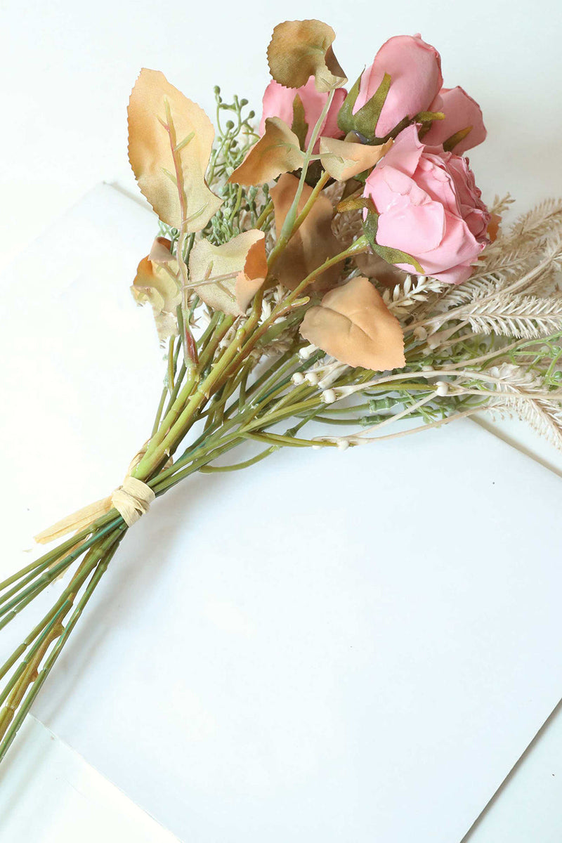 Carregar imagem no visualizador da galeria, Buquê de casamento de flores de palha
