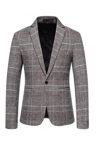 Blazer de negócios para homens castanho