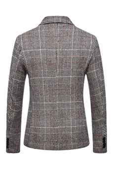 Blazer de negócios para homens castanho