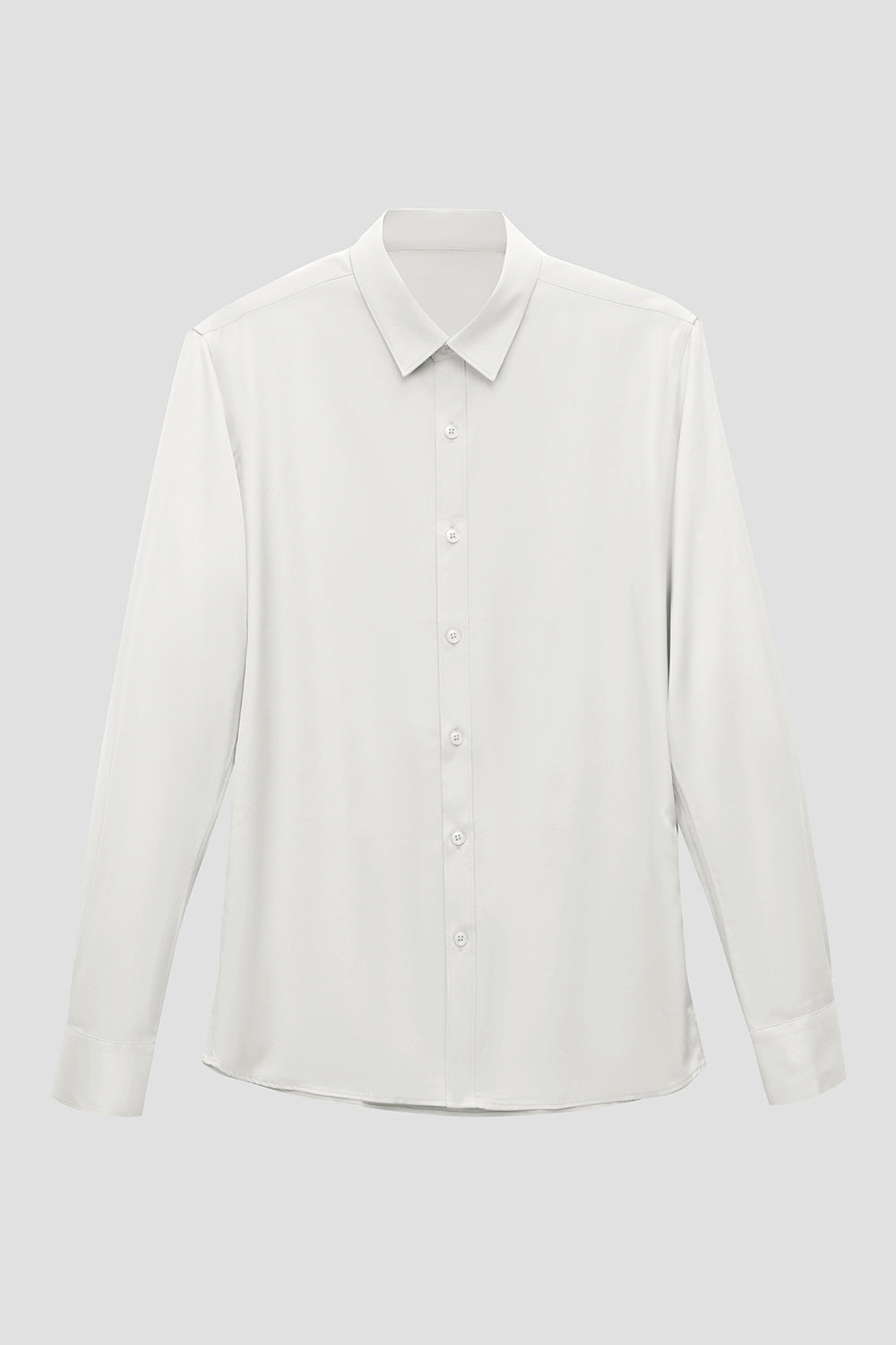 Camisa de terno manga comprida homen branco
