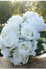 Carregar imagem no visualizador da galeria, Bouquet de dama de honra rosa branca