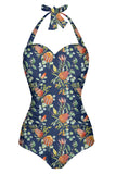 Fato de banho flor one piece