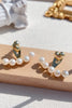 Carregar imagem no visualizador da galeria, Orelhas cardíacas de pérolas de água doce natural