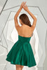 Carregar imagem no visualizador da galeria, Dark Green Sweetheart Um vestido de homecoming de linha