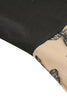 Carregar imagem no visualizador da galeria, Vestido preto V-Neck Vintage 1950s com apliques