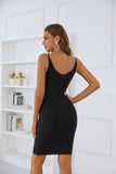 Vestido preto borboleta de missangas