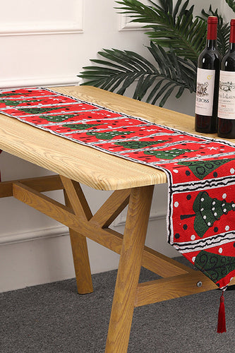 Toalha de mesa de padrão de Natal