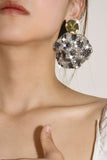 Leopard Rhinestones Brincos Brilhantes
