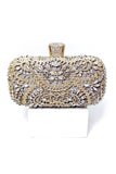 Bolsa Sparkly Rhinestone Black Evening Party