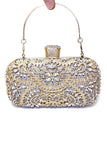Bolsa Sparkly Rhinestone Black Evening Party