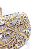 Bolsa Sparkly Rhinestone Black Evening Party