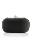 Rhinestone Sparkly Preto Party Clutch Bag