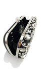 Rhinestone Sparkly Preto Party Clutch Bag