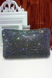 Bolsa preta Spakly Rhinestone Evening