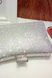 Bolsa preta Spakly Rhinestone Evening