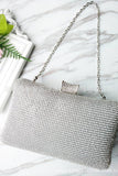 Bolsa preta Spakly Rhinestone Evening