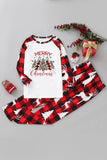 Natal Família Combinando Sleepwear Conjuntos de Pijama