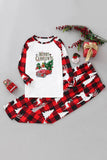Natal Família Combinando Sleepwear Conjuntos de Pijama