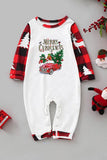 Natal Família Combinando Sleepwear Conjuntos de Pijama