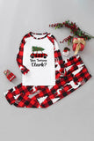 Natal Família Combinando Sleepwear Conjuntos de Pijama