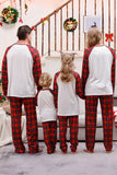 Plaid Matching Família Conjuntos de Pijamas de Natal