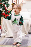 Verde Plaid Família Feliz Natal Conjuntos de pijama