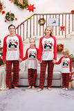 Família Red Plaid Feliz Natal Pijama Sets