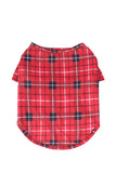 Pijamas de Natal da Família Red Plaid