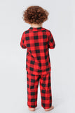 Red Plaid Natal Família Combinando 2 Peças Pijamas set