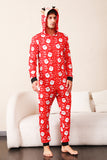 Família Vermelho Natal Papai Noel Print Pijamas