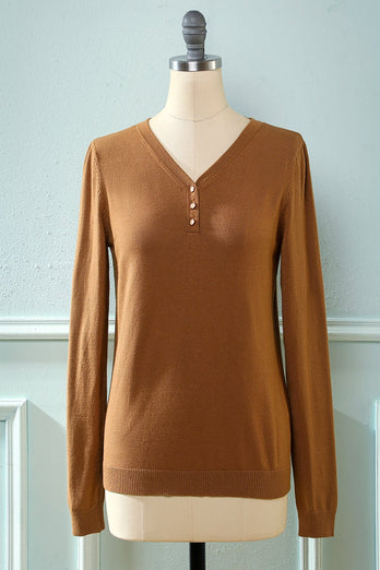 Camisola pullover preta kniitted
