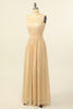 Carregar imagem no visualizador da galeria, Blush Vestido Longo Chiffon Renda Dama de Honra