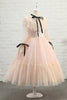 Carregar imagem no visualizador da galeria, Blush Polka Dots Flower Girl Dress com mangas