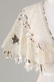 Sequins Black Glitter Cabo dos anos 1920 com Missangas