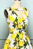 Carregar imagem no visualizador da galeria, Vestido de limão dos anos 50