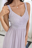 Vestido de baile de lantejoulas cinzentas