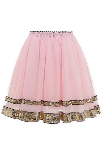 Saia preta tutu com lantejoulas