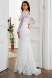 Sereia V Pescoço Blush Vestido Mãe Mãe