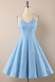 Vestido às bolinhas vintage dos anos 1950