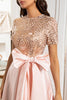 Carregar imagem no visualizador da galeria, Blush Mãe do Vestido de Noiva com Lantejoulas
