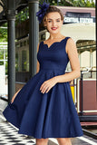 Vestido Swing Marinha