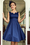 Vestido Swing Marinha