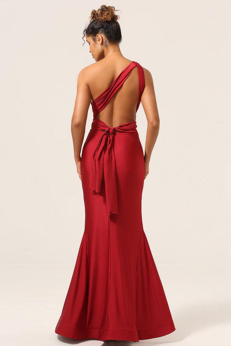 Vestido de madrinha best sale borgonha